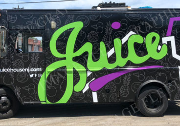 Juice House Food Truck Wrap, NJ