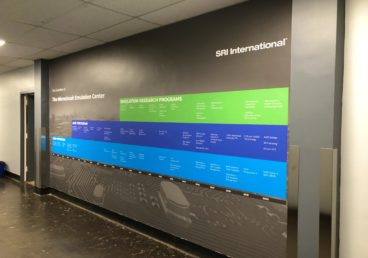 Wall Graphics for SRI International, Princeton NJ