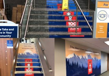 Stair and Wall Graphics, Morristown NJ