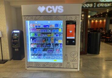CVS vending machine wrap in Newark NJ