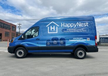 Happy Nest Ford Transit Wrap, Jersey City NJ