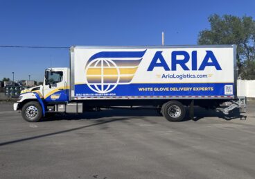 Aria Logistics Hino Box & Cab Wrap Englewood NJ