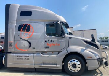 Globe Logistics Tractor Decals, Hudson County NJ