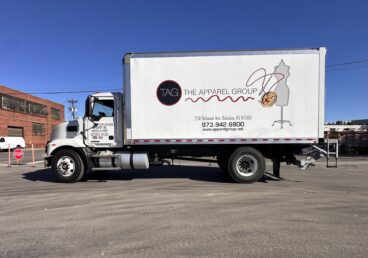 The Apparel Group, Mack Truck Partial Wrap, NJ