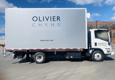 Olivier Cheng Catering Truck Wrap, NYC NY