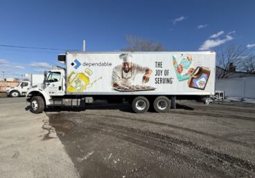 Dependable Foods Truck Wrap, Edison NJ