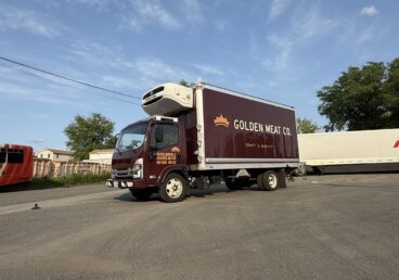 Golden Meat Box Truck Wrap, Bronx NY