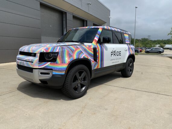 Land Rover Defender Pride Wrap