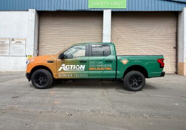 Action Carting F150 Lightning Wrap