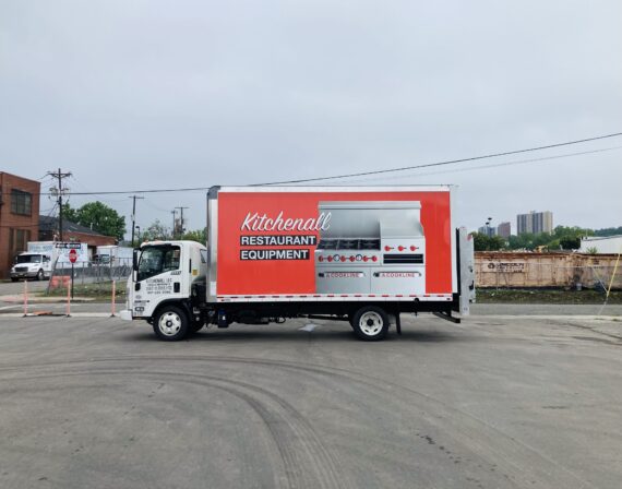 Kitchenall Isuzu NPR Wrap, Brooklyn NY