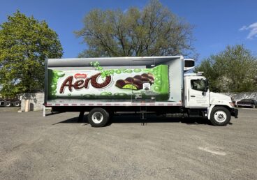Posh Nosh Aero Truck Wrap, Brooklyn NY